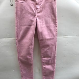 Zara Basic Denim Z1975 Women’s Size4 Skinny Pink